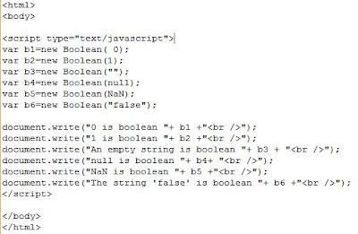 How to Check Boolean Value using Javascript Tool and code?