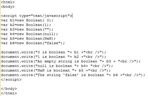 How to Check Boolean Value using Javascript Tool and code?