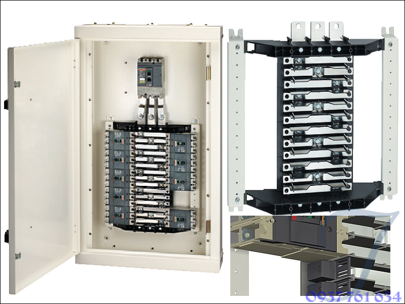 Bộ busbar tủ điện phân phối Schneider Easy Pact Busbar Đồng Thanh