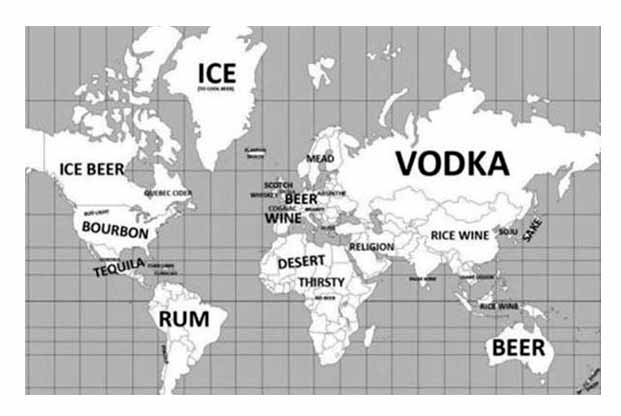 Funny Pictures: Funny world map