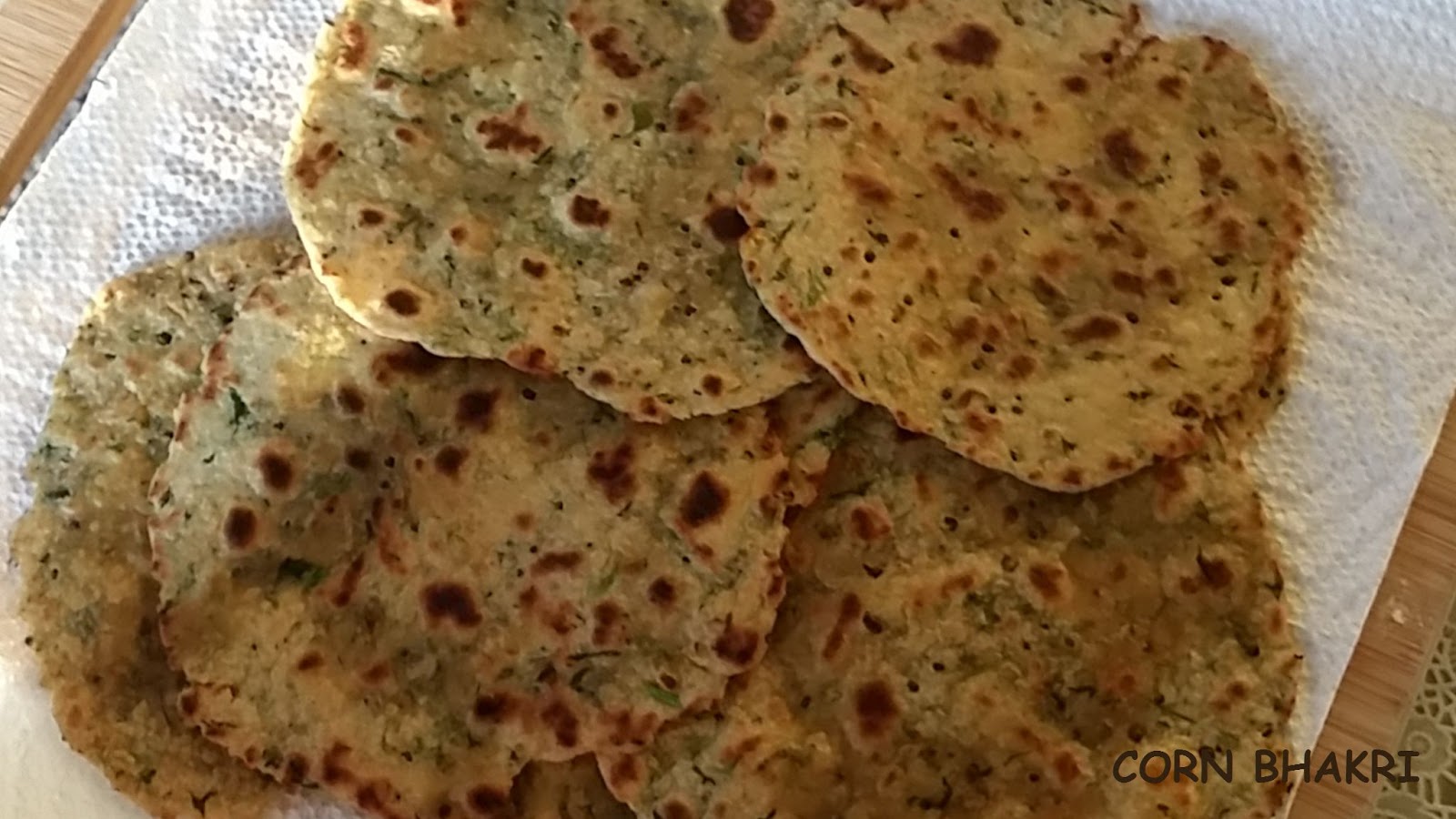 A Gourmet Meal MAKAI/ CORN BHAKRI