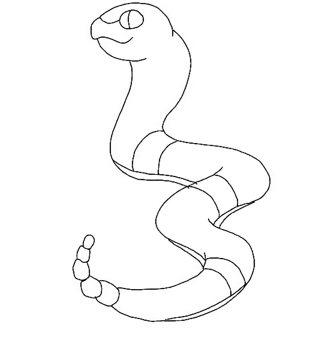 Pokemon Ekans Coloring Pages Printable Free Pokemon Coloring Pages