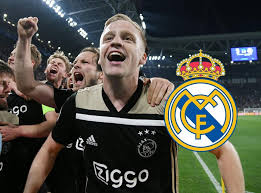 اخبار رياضية فان دي بيك يتحدث عن اللعب لنادي ريال مدريد
