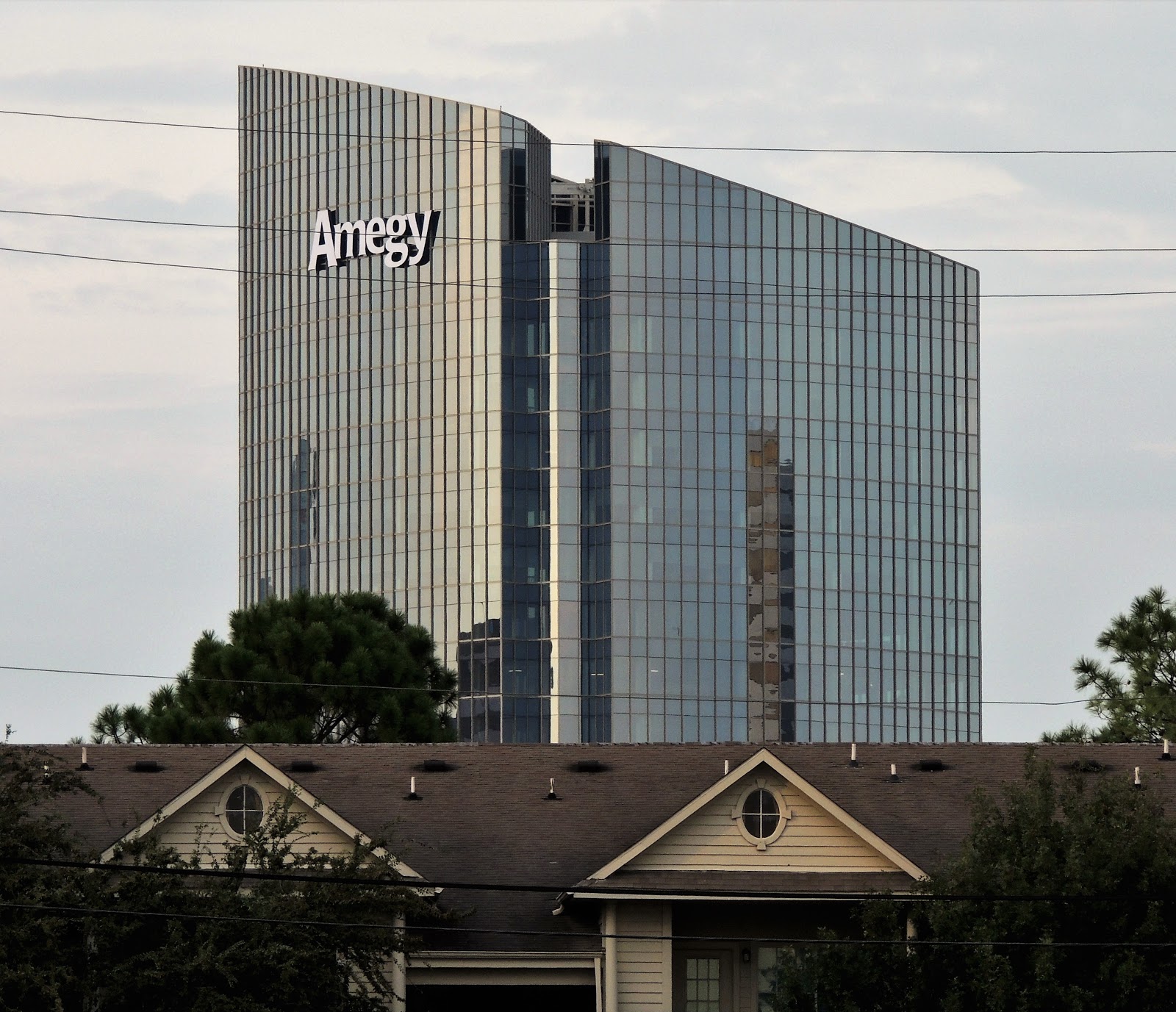 Houston in Pics New Amegy Bank Headquarters Building