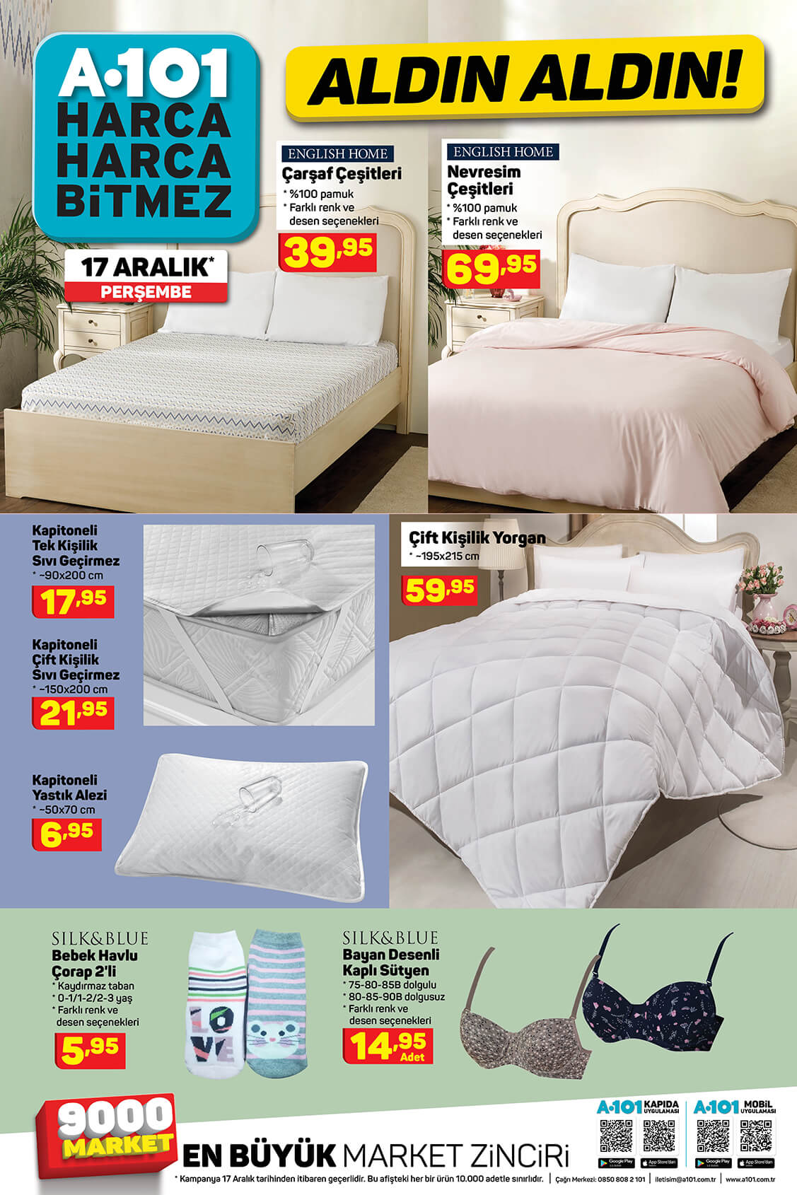 17 Aralık 2020 Perşembe A101 Aldın Aldın Broşürü