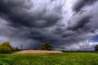 Wetterfotografie Sturmjäger Lippeaue