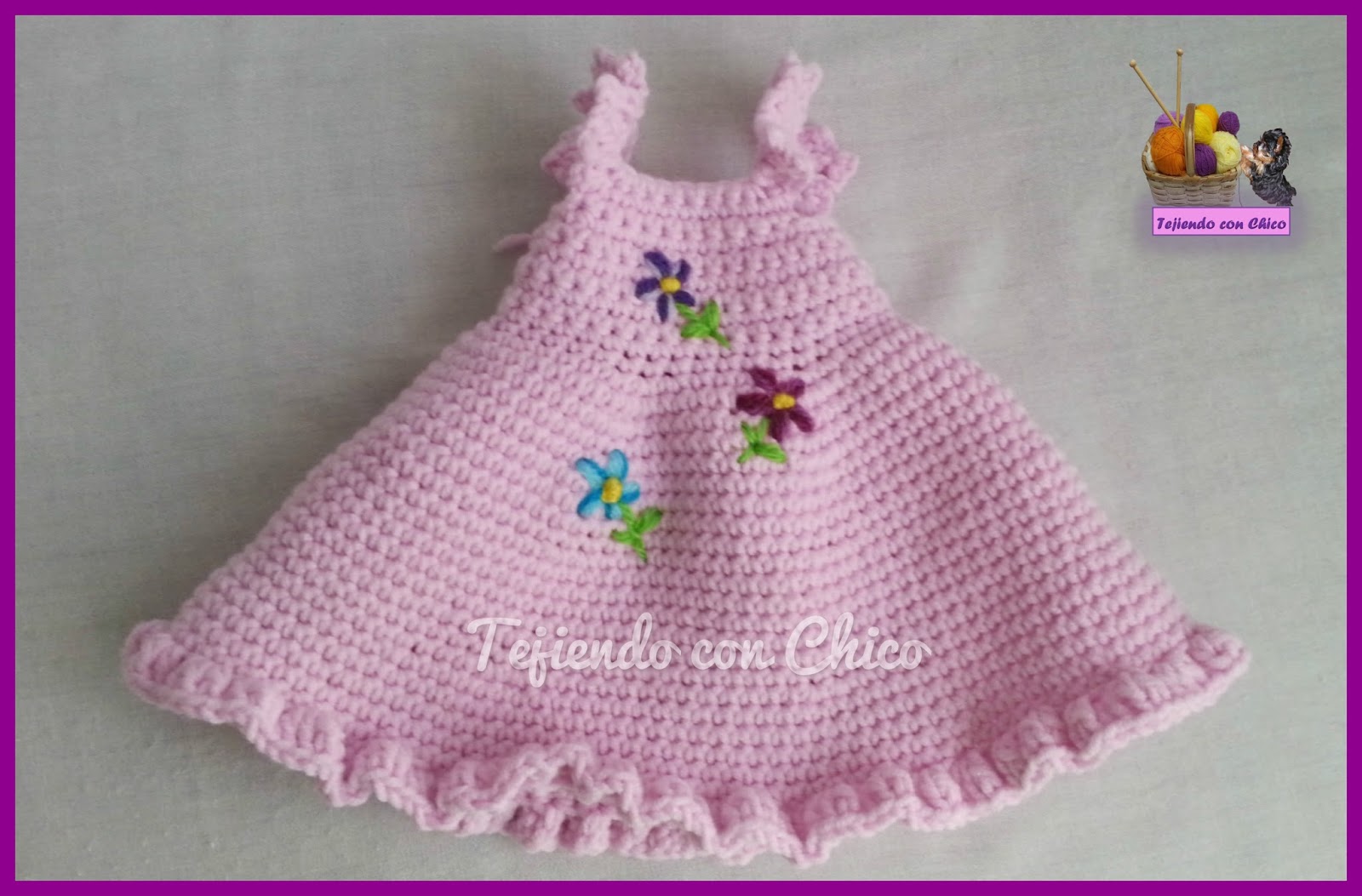 Privilegiado equivocado Ninguna Amigurumis Tejiendo con Chico: Vestido para Muñeca 2