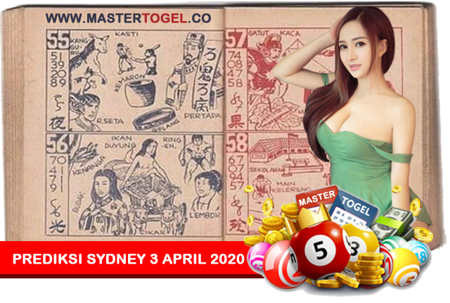 Prediksi Togel Sydney 3 April 2020 Jum'at