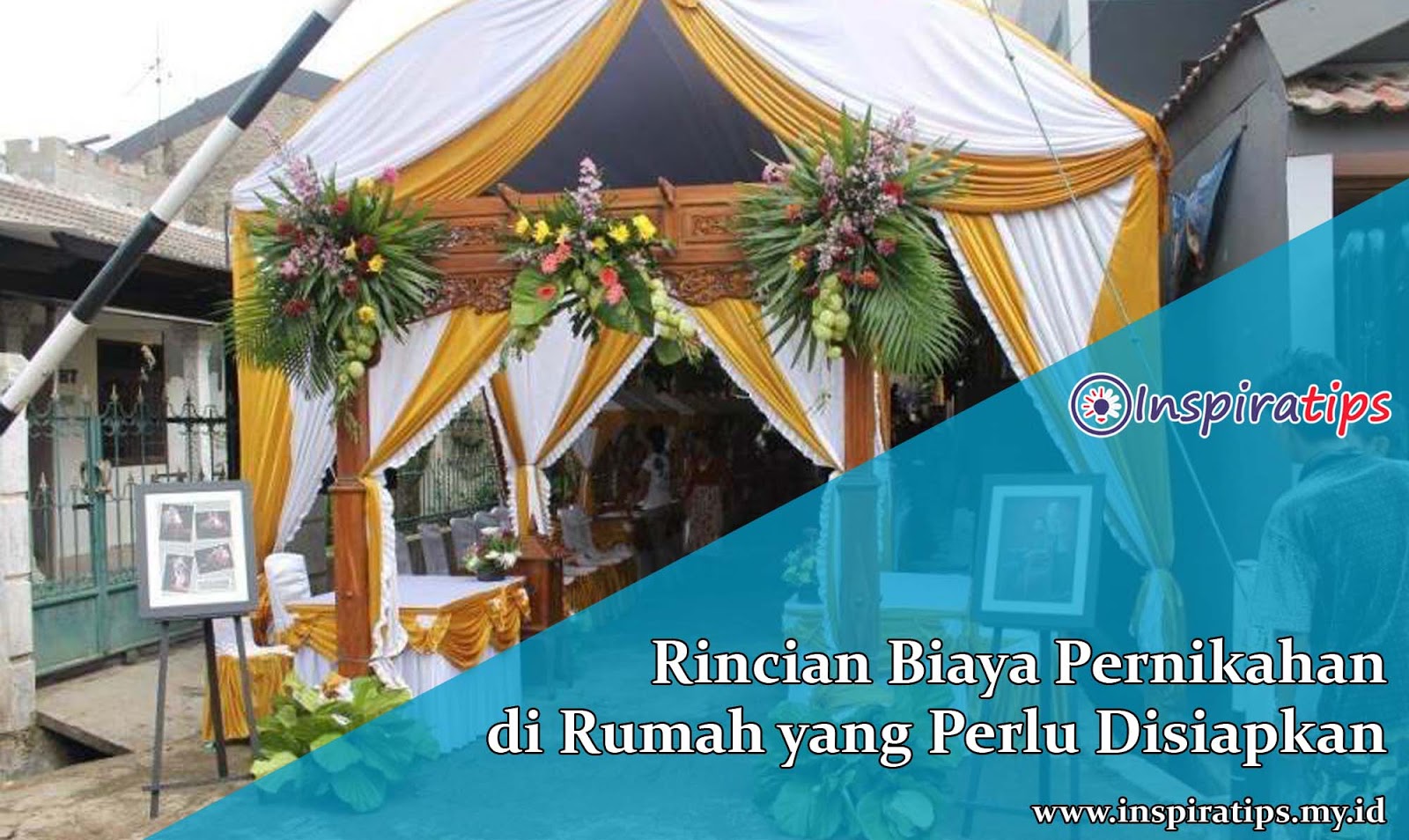 biaya pernikahan di rumah