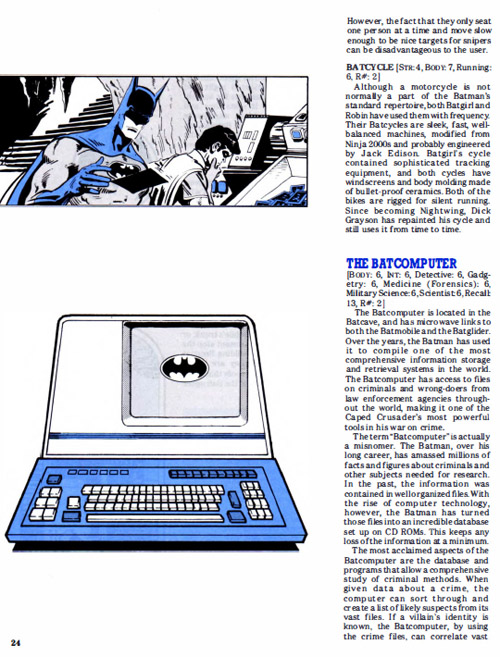 The Bat-Minitel!