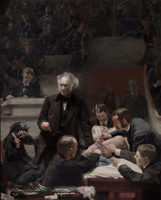 "Клиника Гросса",  Томас Икинс, 1875 г.