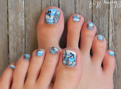 nail toe designs toenails toenail nails toes painted amazing pedicure summer short christmas latest stripes nautical feet inspire cuded pretty