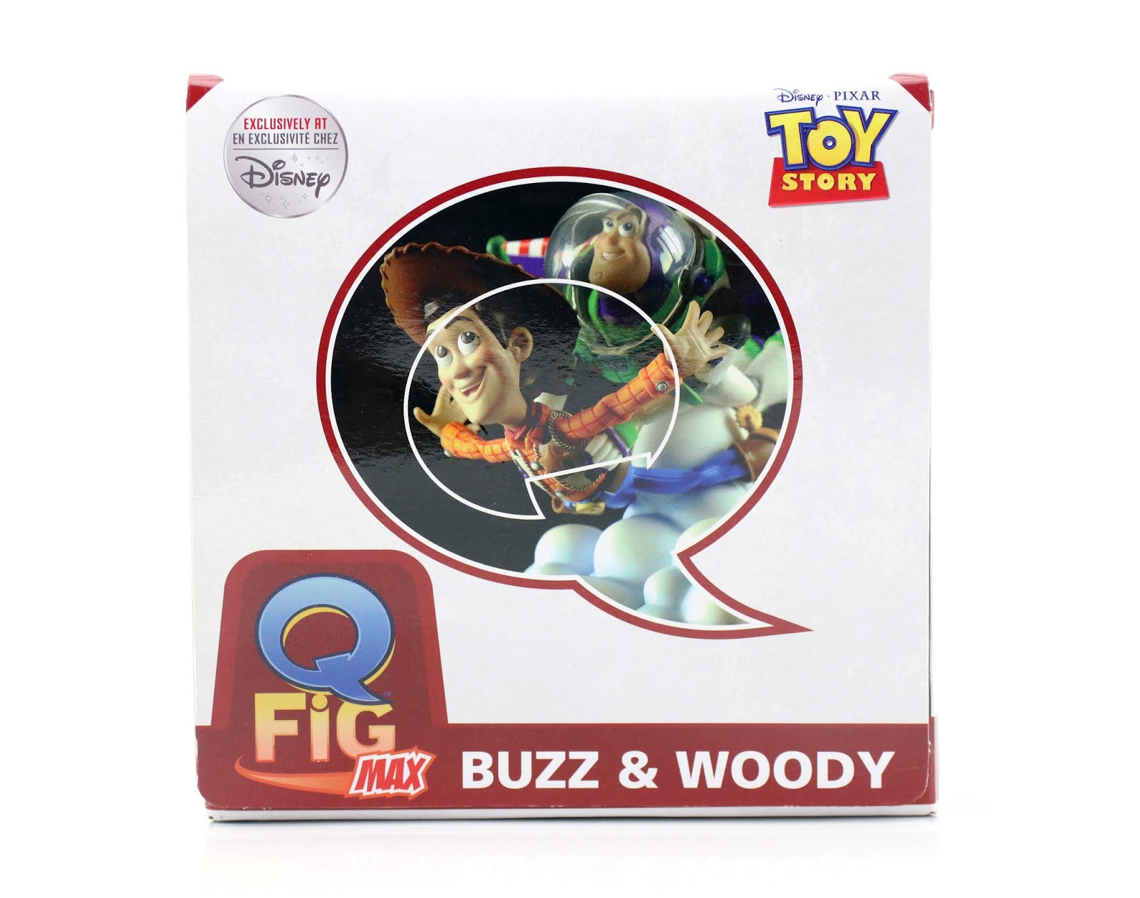 Dan the Pixar Fan Toy Story Buzz & Woody QFig Max Figurine by QMx