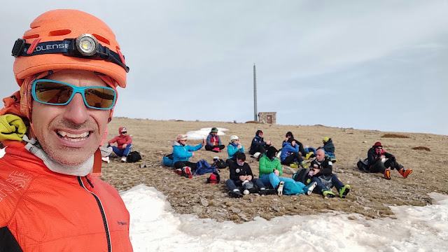 Salida tutelada SKIMO en Valdesquí