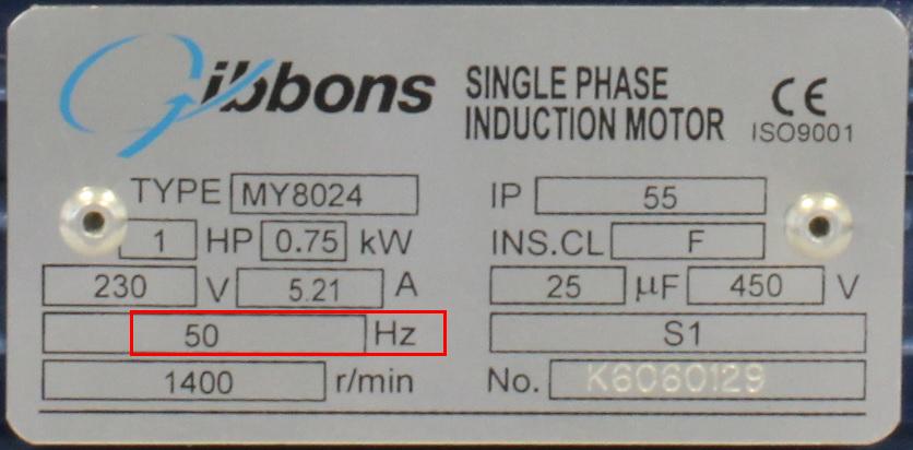 Science and Engineering: Motor Nameplate - Meaning and details