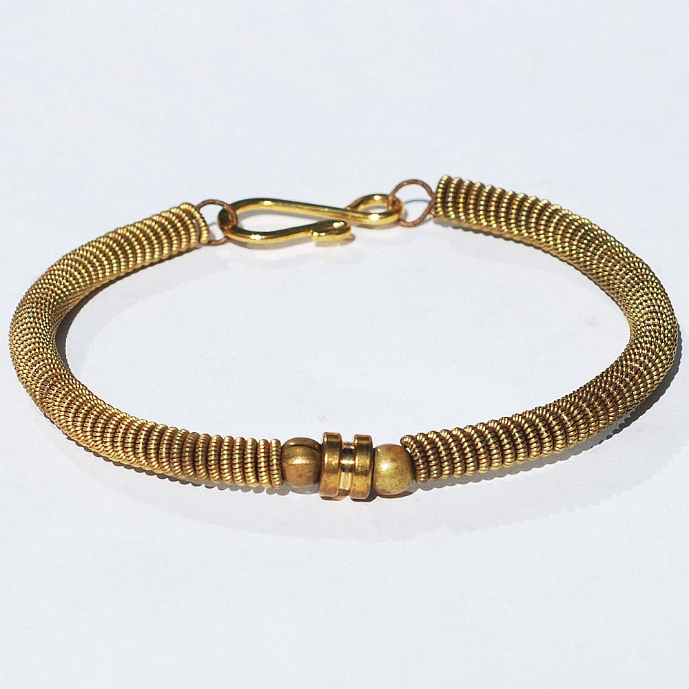 Guitar String Jewelry by Tanith Rohe Guitar String Bracelet Brass