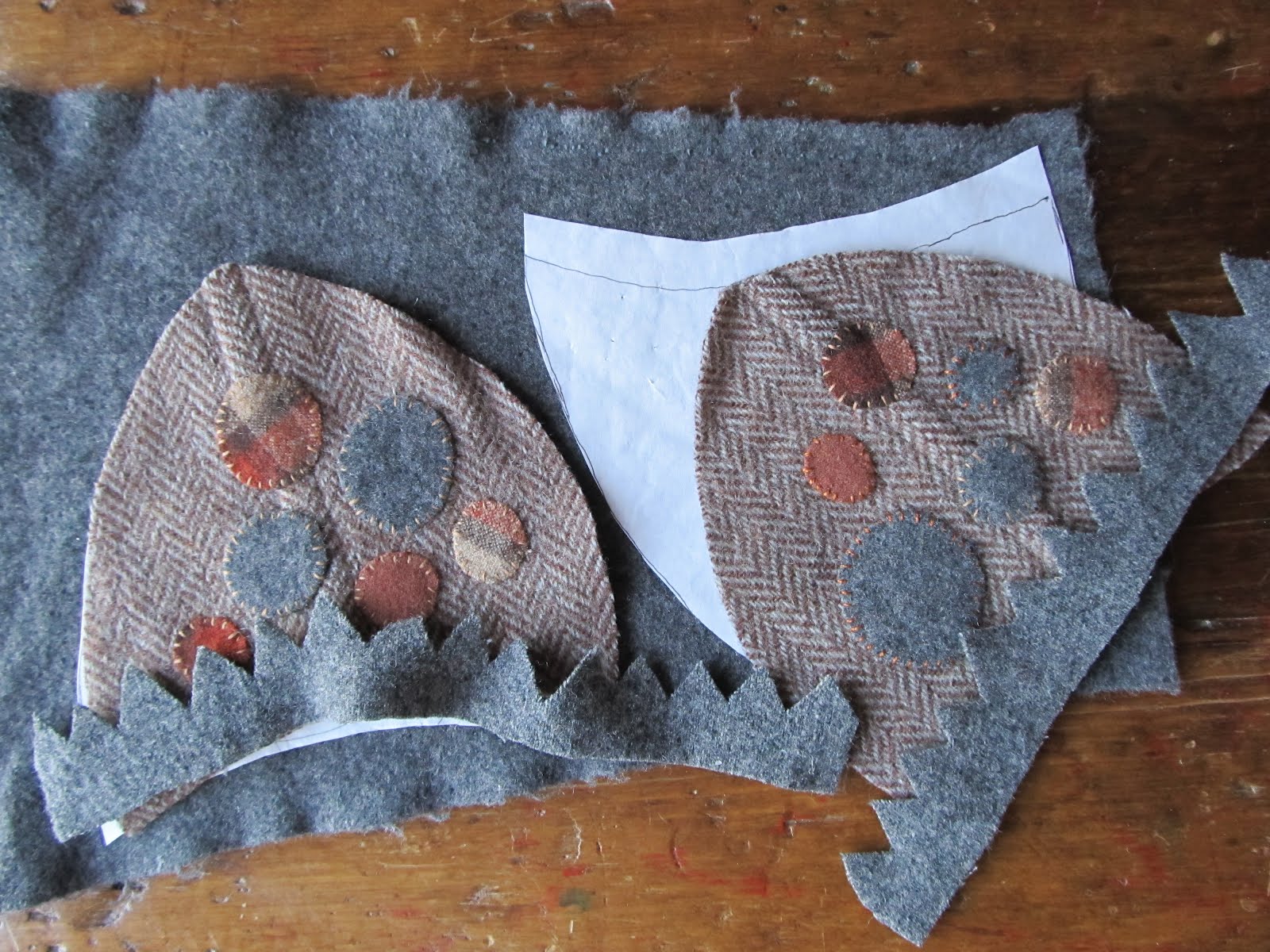 sokk girl: Wool Stitching