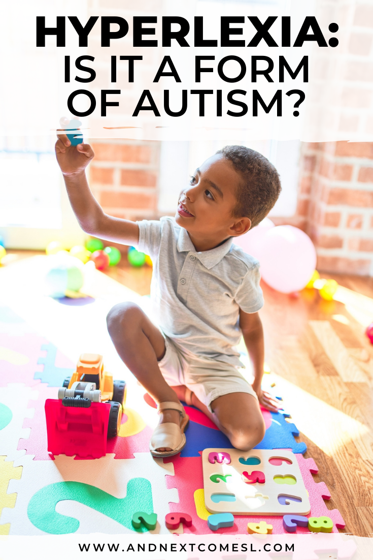 Is hyperlexia a form of autism? Learn more about the "diagnosis" of hyperlexia and what it means here
