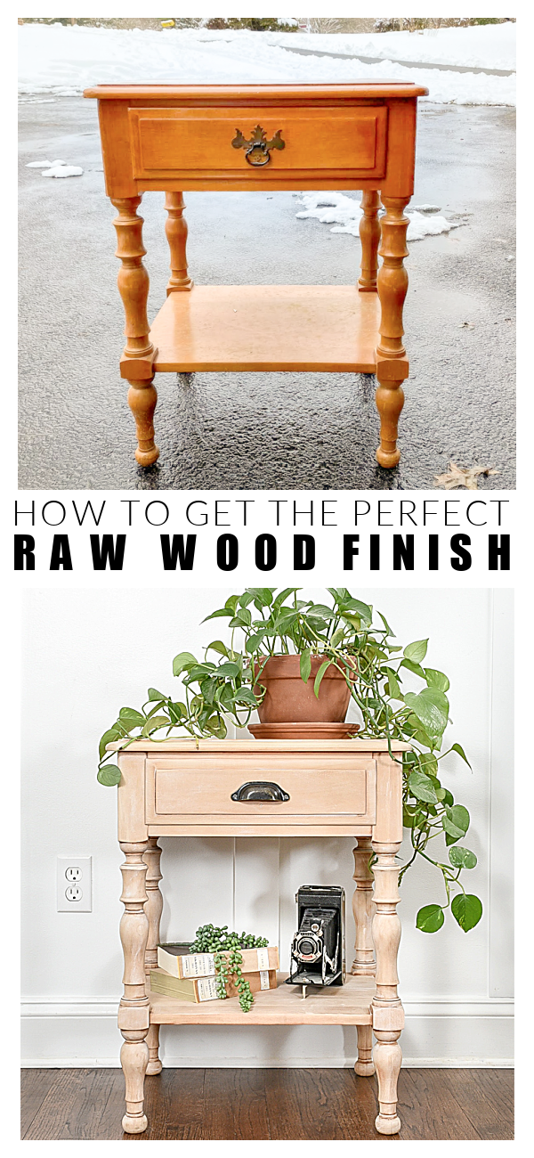 How to use Antiquing Wax on Raw Wood for a Natural Rustic Finish 
