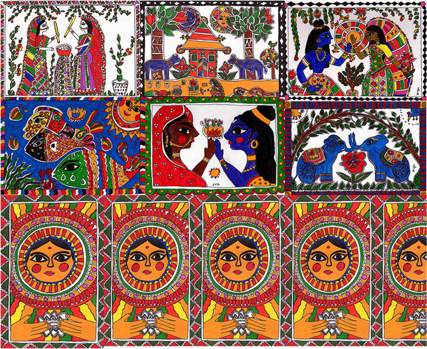 CrazyLassi's Madhubani Art Practice and Research Blog Why I Like Madhubani