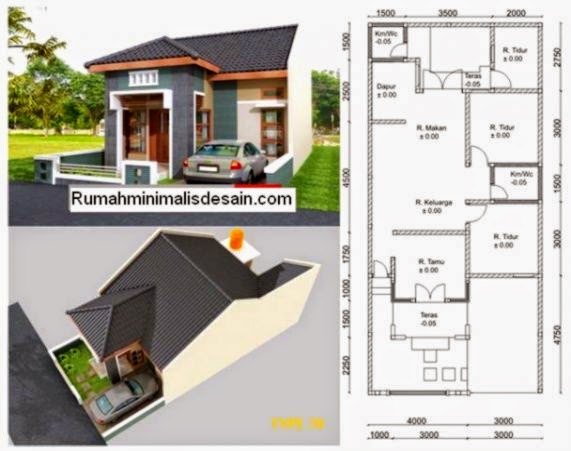 Kumpulan Desain Rumah Minimalis 1 Lantai  Design Rumah 