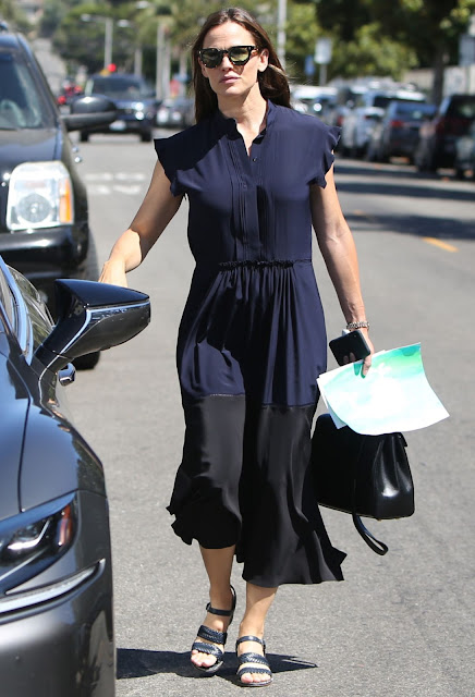 Jennifer Garner Leaves Church in Los Angeles 8 Sep-2019