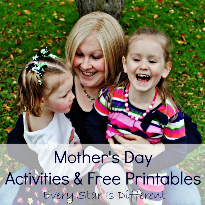 Mother's Day Activities & Free Printables