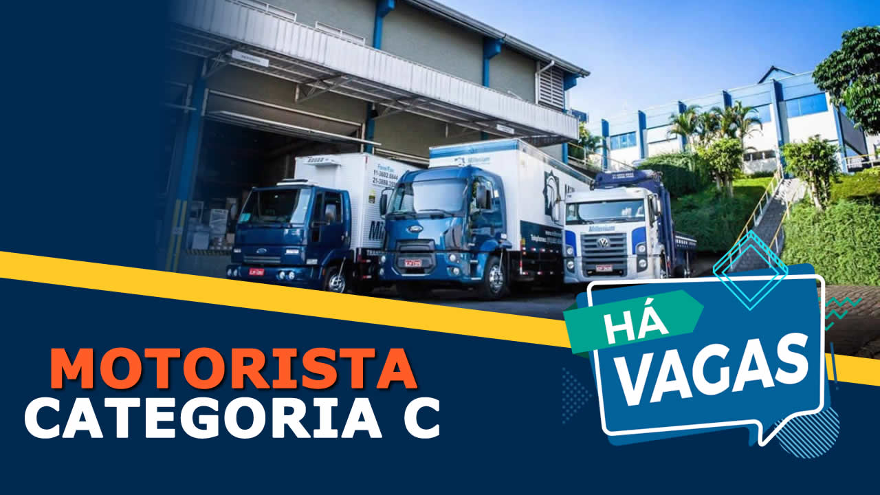 Vaga para motorista categoria C