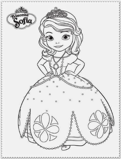 Mewarnai Gambar Putri Elsa