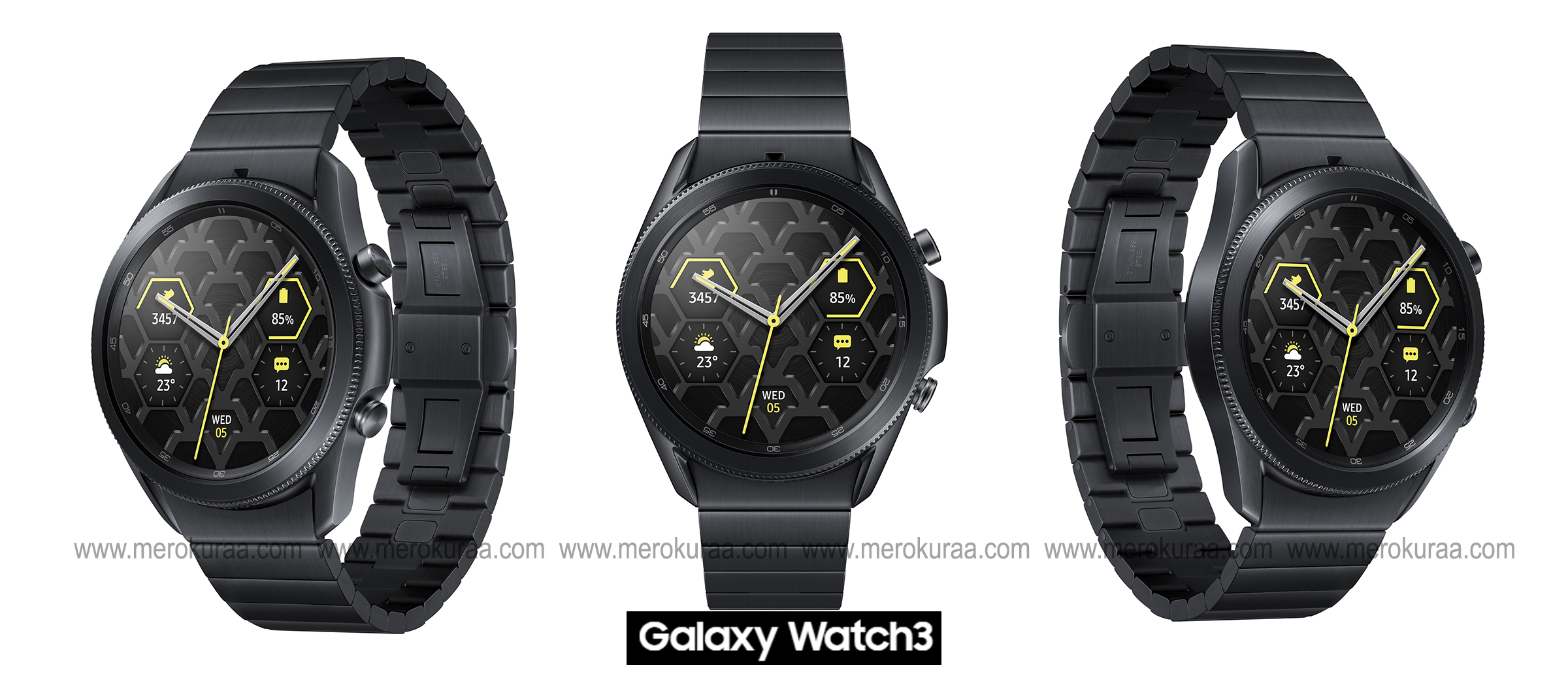 Samsung Launches Galaxy Watch3 Titanium Merging Luxury With Durability