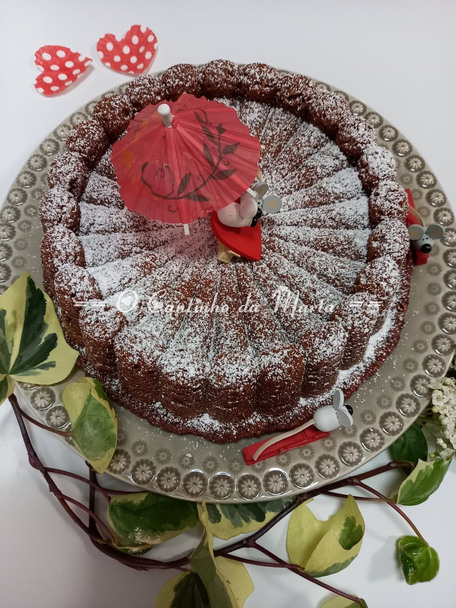 O Cantinho da Marta Bolo Red Velvet La Dolce Rita