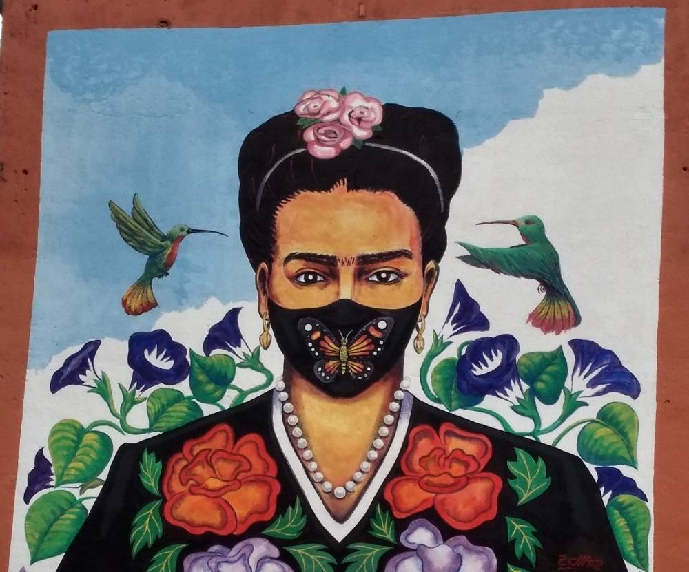 Arte urbano Frida Kahlo