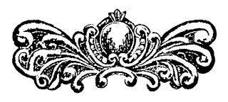 antique design illustration design digital clipart illustration flourish swirl decorative