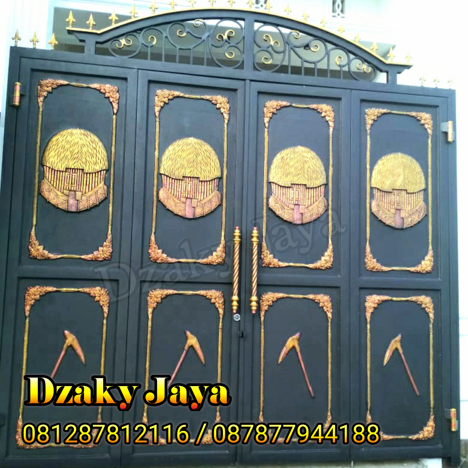 Pintu Gerbang Besi Tempa Klasik | Pagar Besi Tempa Klasik Terbaik