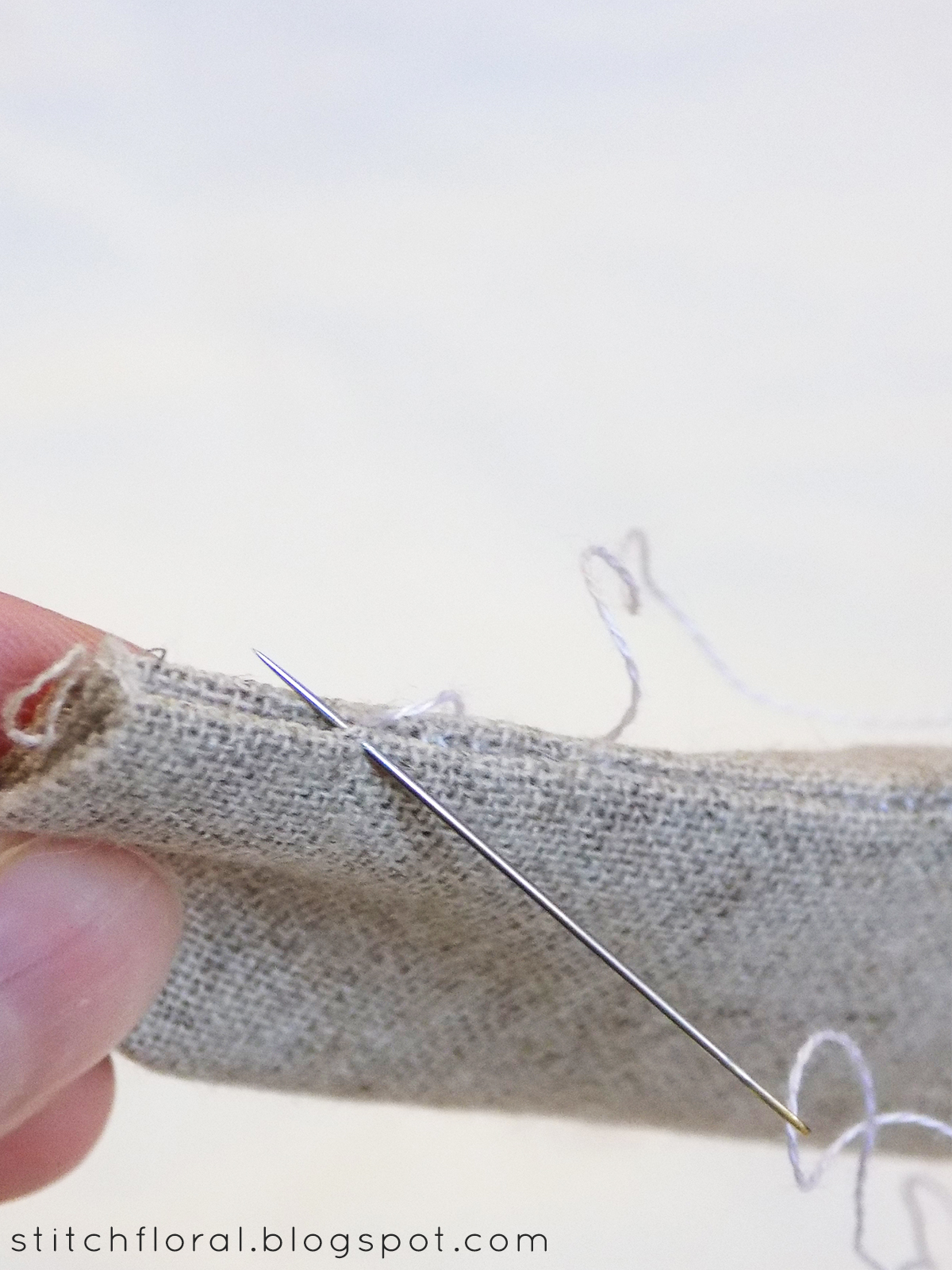 Invisible seam tutorial learn to hide your stitches Stitch Floral