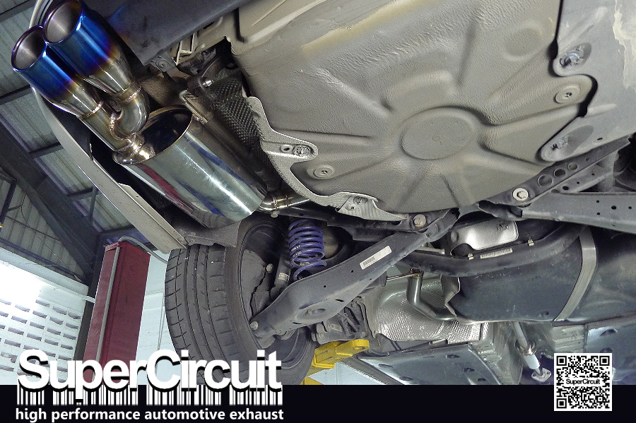 SUPERCIRCUIT Exhaust Pro Shop Volkswagen Jetta (mk6) 1.4TSI Catback