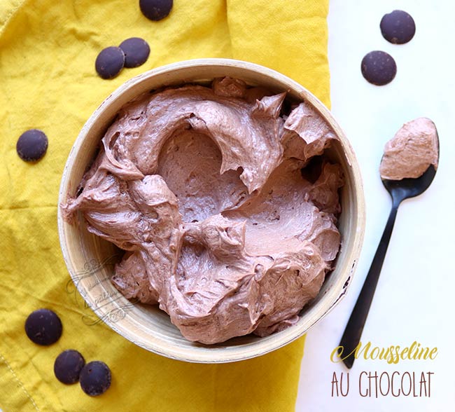 Crème mousseline au chocolat : Il était une fois la pâtisserie