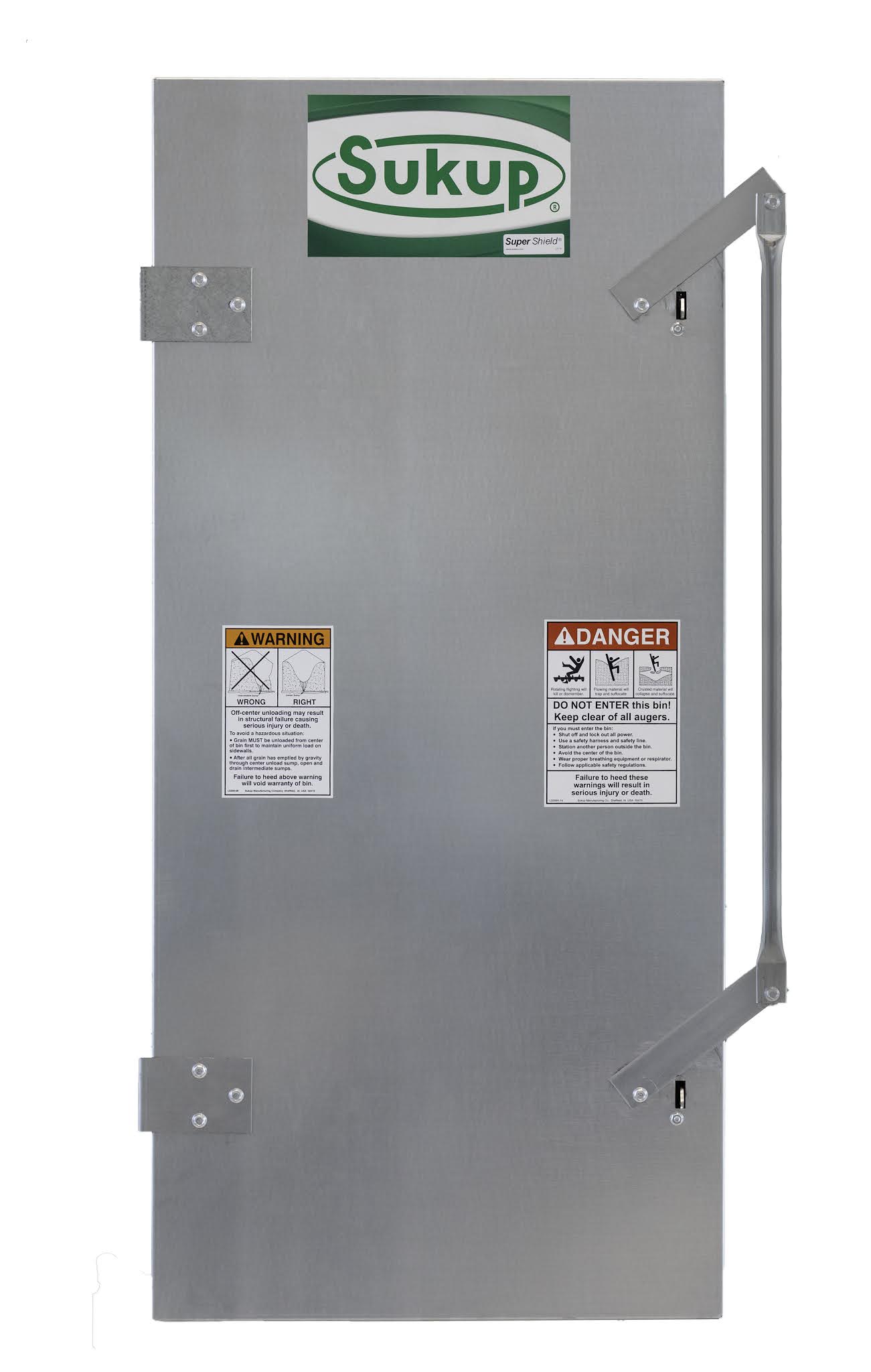 The Global Miller Sukup debuts grain bin door with enhanced safety