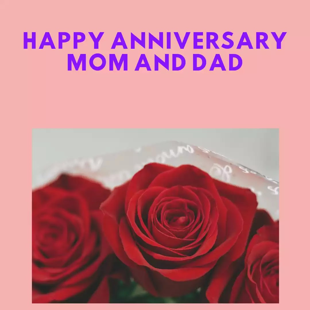 Happy anniversary message to parents
