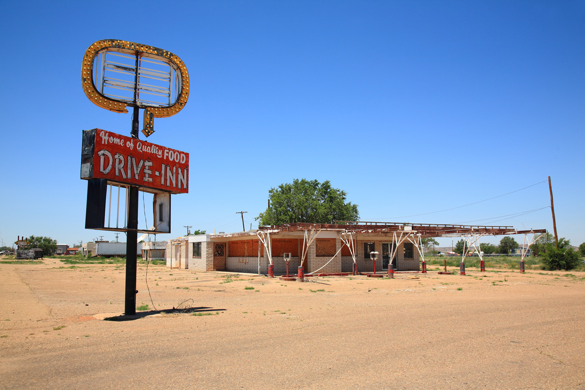 Route 66 c. 2012 The Photography of Frank Romeo New Mexico Route 66