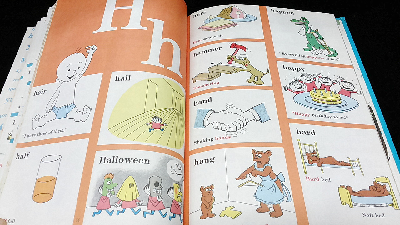 Kid Books Blog 21.The Cat in the Hat Beginner Book Dictionary