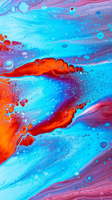 HD Wallpaper Abstract, Liquid, Color, Stains, Macro