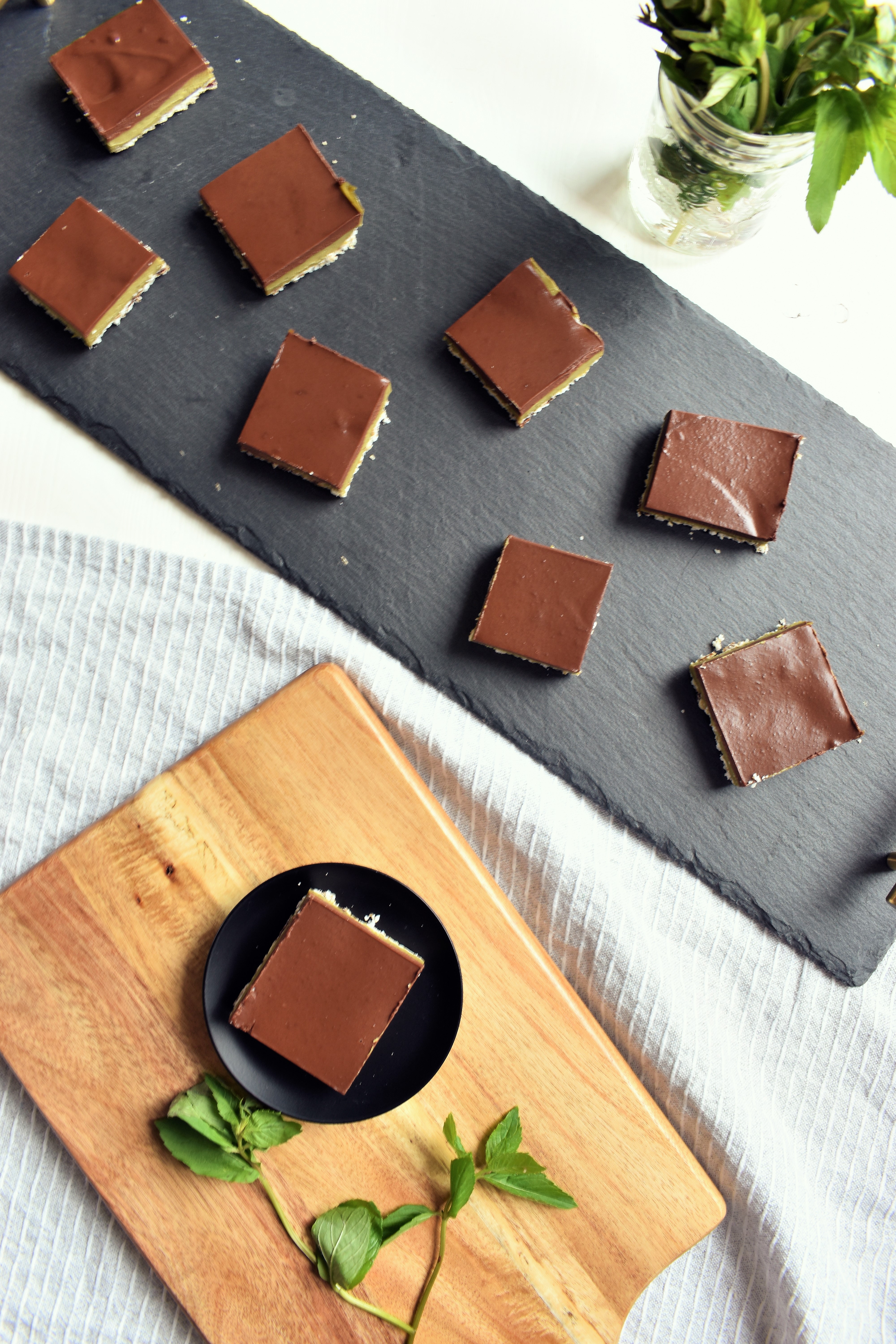 Mint Chocolate Squares