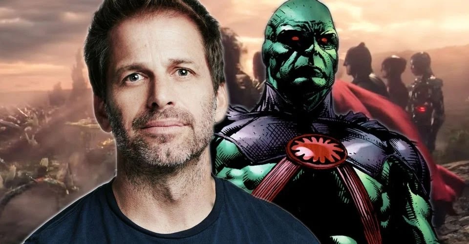 Zack Snyder revela a primeira imagem do Caçador de Marte em ‘Liga da Justiça’