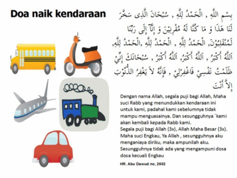 Doa Naik Kendaraan