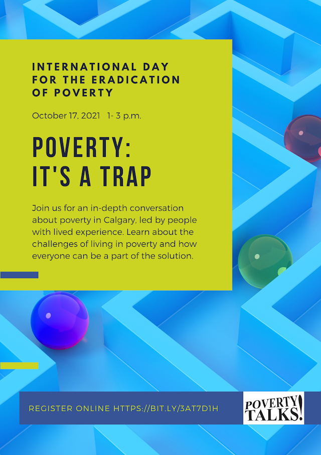 "Poverty: It's A Trap!" on International Day to Eradicate Poverty