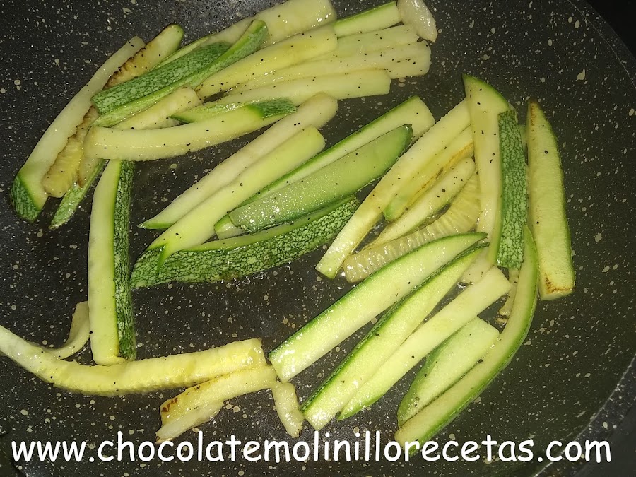 Calabacitas a la plancha 