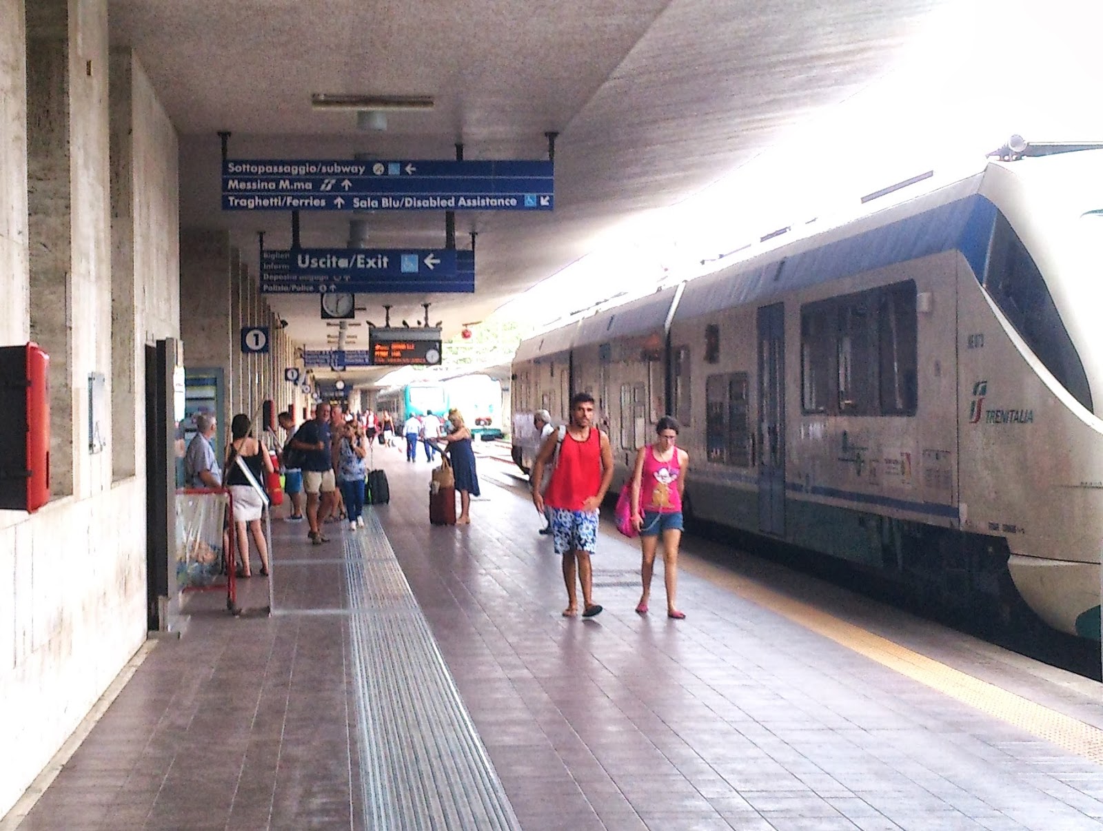Layman's London Palermo to Taormina by train, Sicily Layman's London Palermo to Taormina by train, Sicily