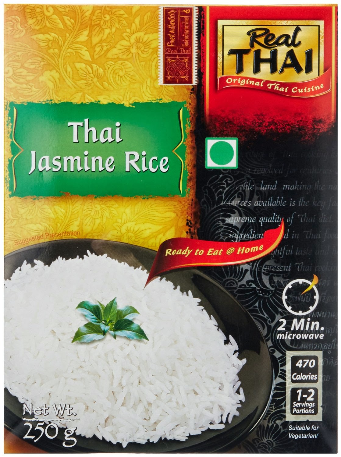 Excellent white grain rice with a jasmine flavour Selected from the finest varieties in Thailand Can be stored for a long time at room temperature Jasmine Rice makes an aromatic accompaniment to all types of Thai curry