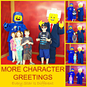 Character greetings at LEGOLAND